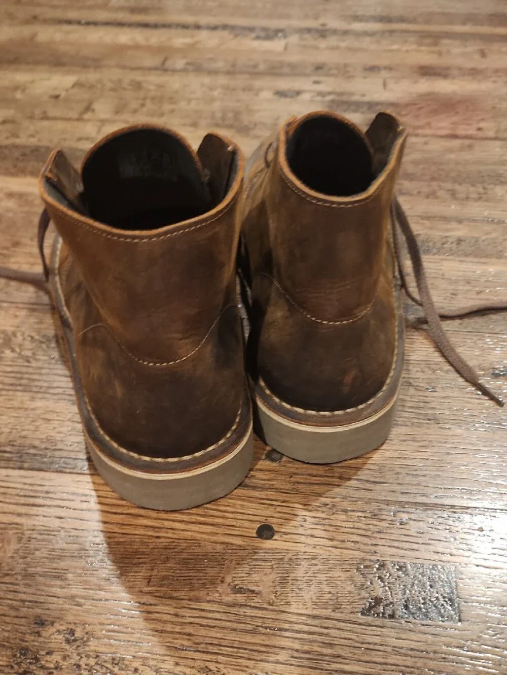 Clarks Men's Dark Brown Leather Chukka Boots